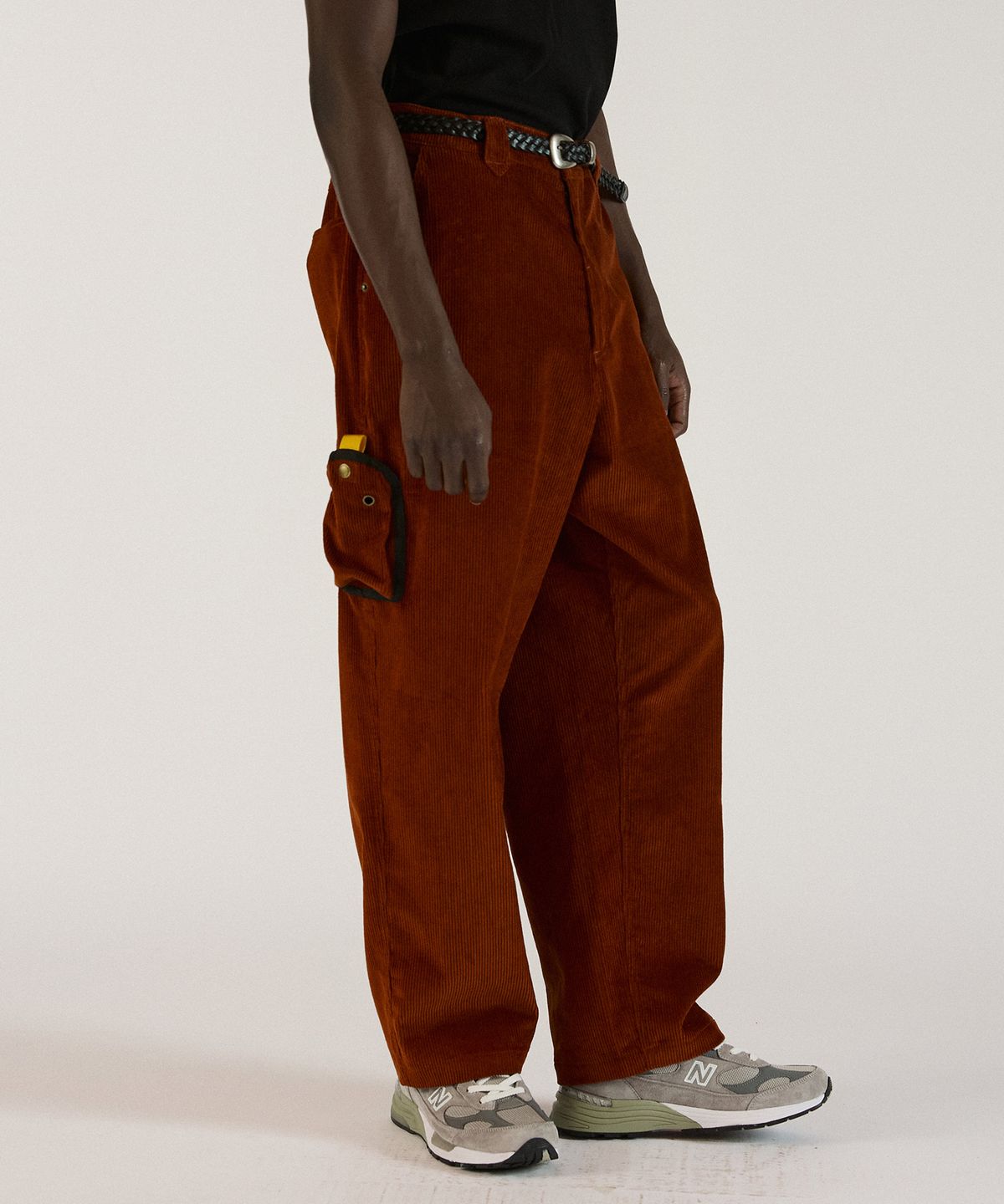 필프(PEALP) Corduroy Washed Engineer Pants 34(Firebrick)