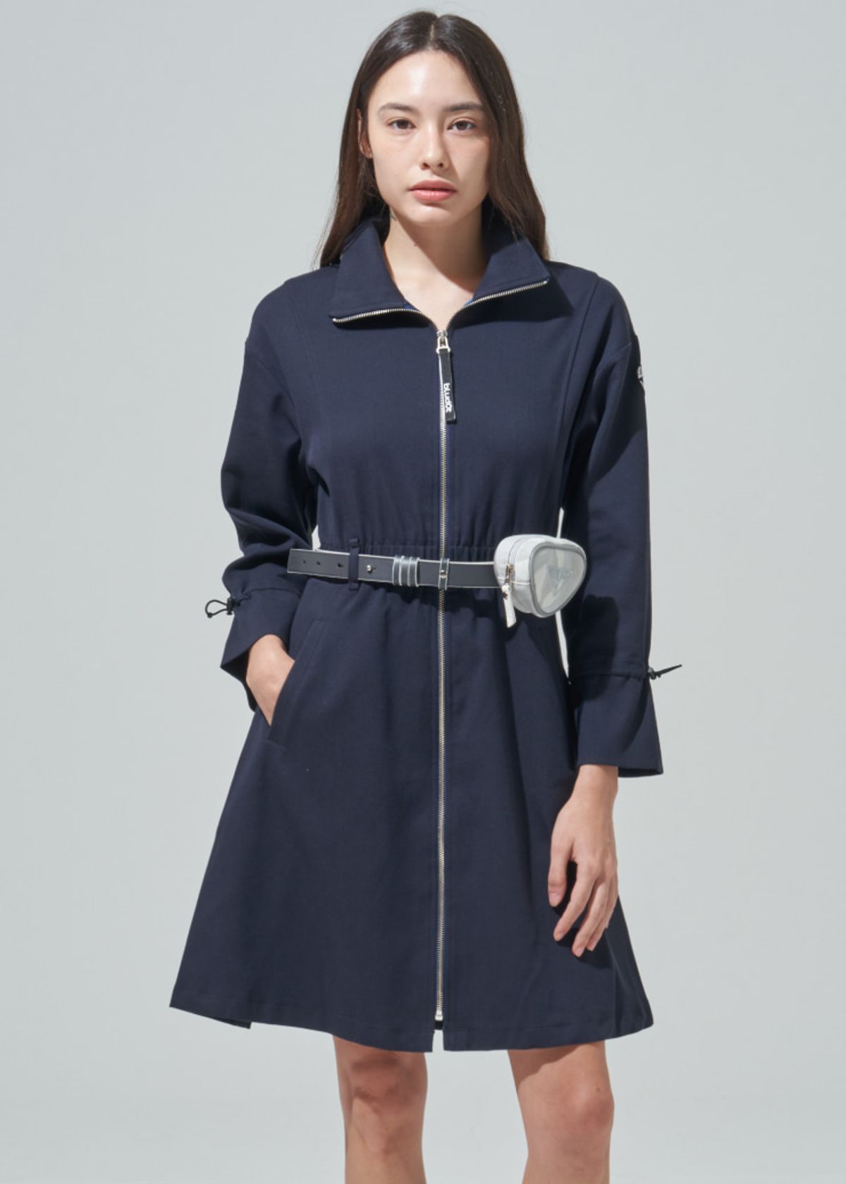 블루닷(BLUDOT) 풀집업 스포츠 원피스_NY