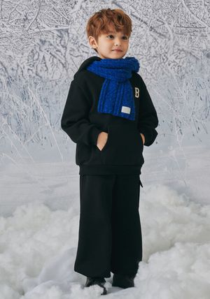 BZ67PT01BK 블랙 다이마루 팬츠