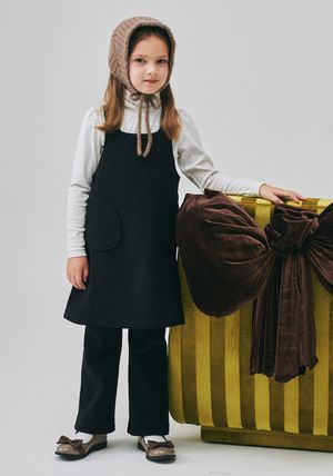 BZ64PT03BK 블랙 부츠컷 져지팬츠