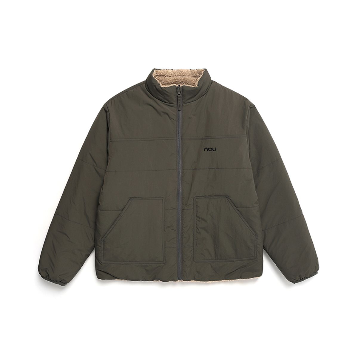 나우(nau) 카라반 리버서블 자켓 Dark Gray