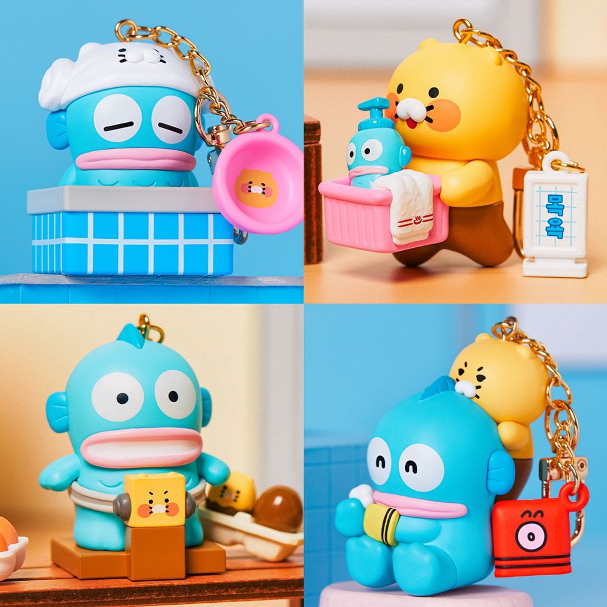 카카오프렌즈(KAKAO FRIENDS) 한교동X카카오프렌즈 랜덤피규어키링_춘식이