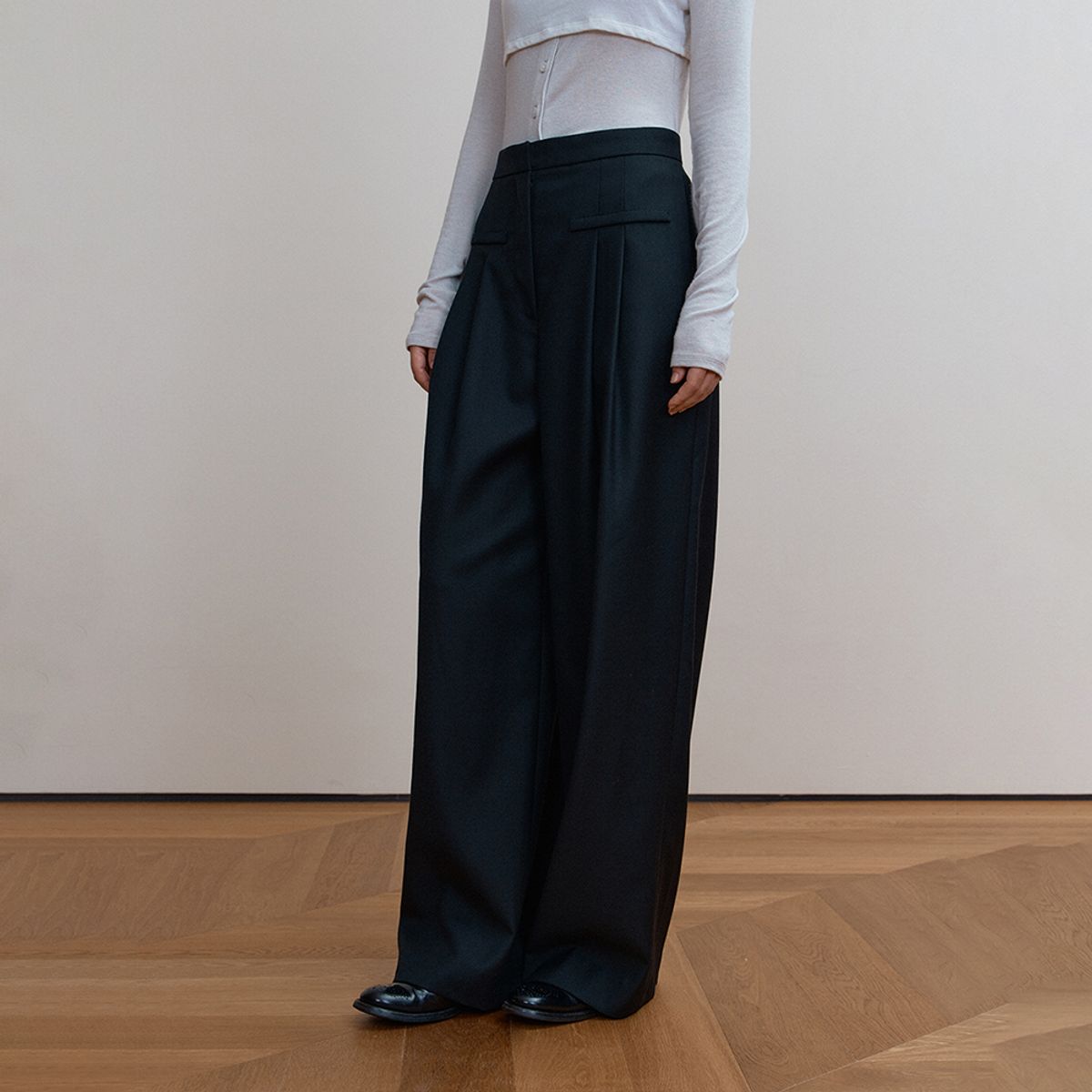 퍼블리카엑스(PUBLICKA X) NEIGE PANTS BLACK