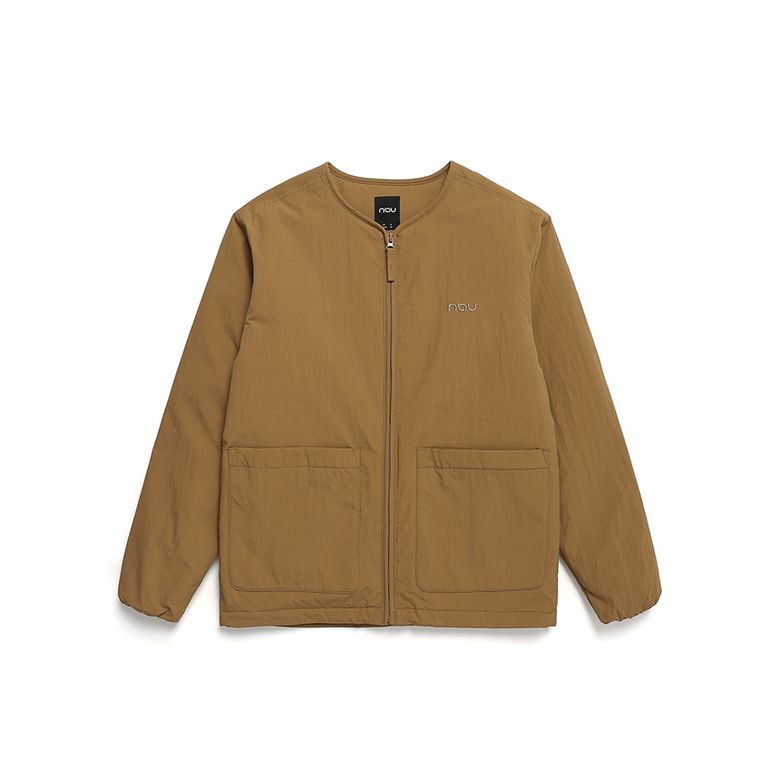 카라반 패딩 가디건 Dark Beige