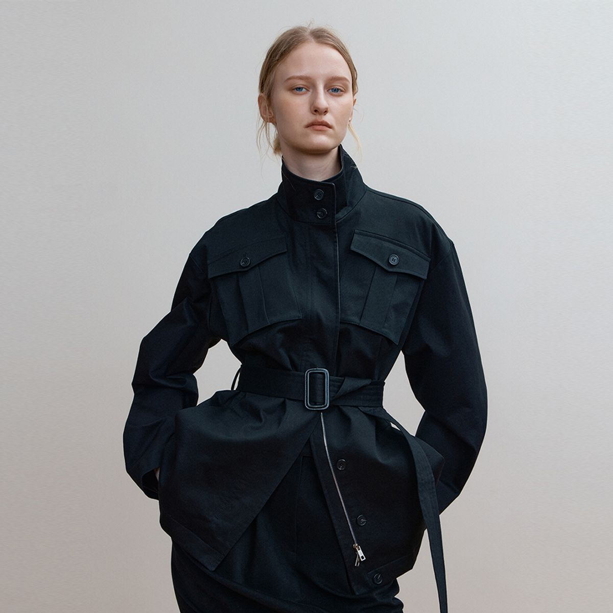 퍼블리카엑스(PUBLICKA X) HEATH JUMPER BLACK