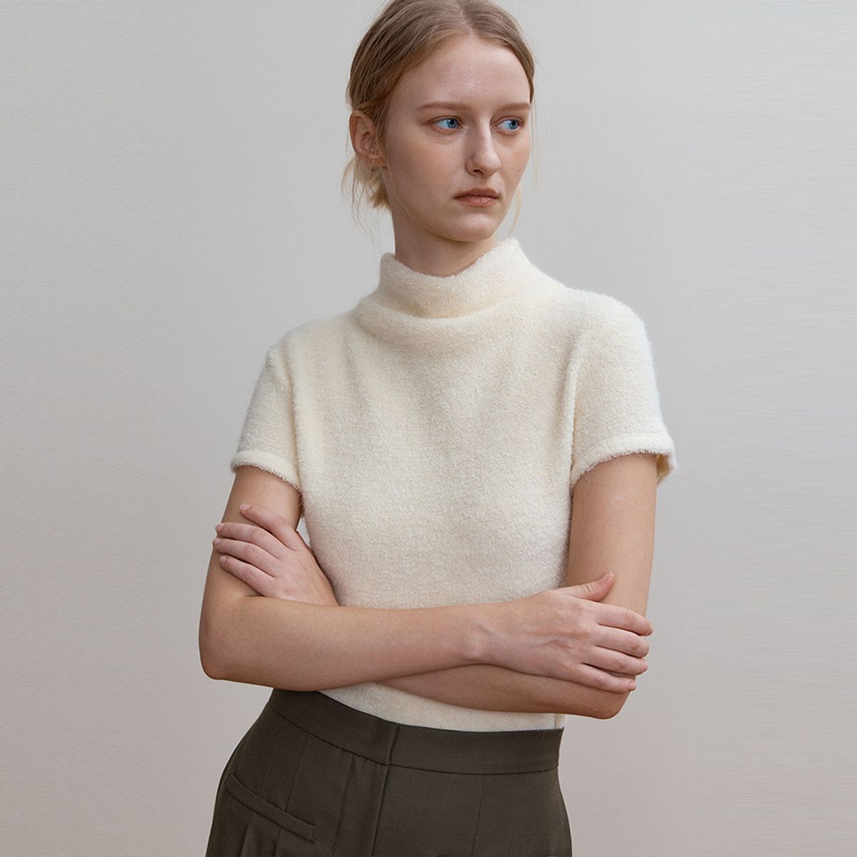 퍼블리카엑스(PUBLICKA X) ALBIE TOP IVORY