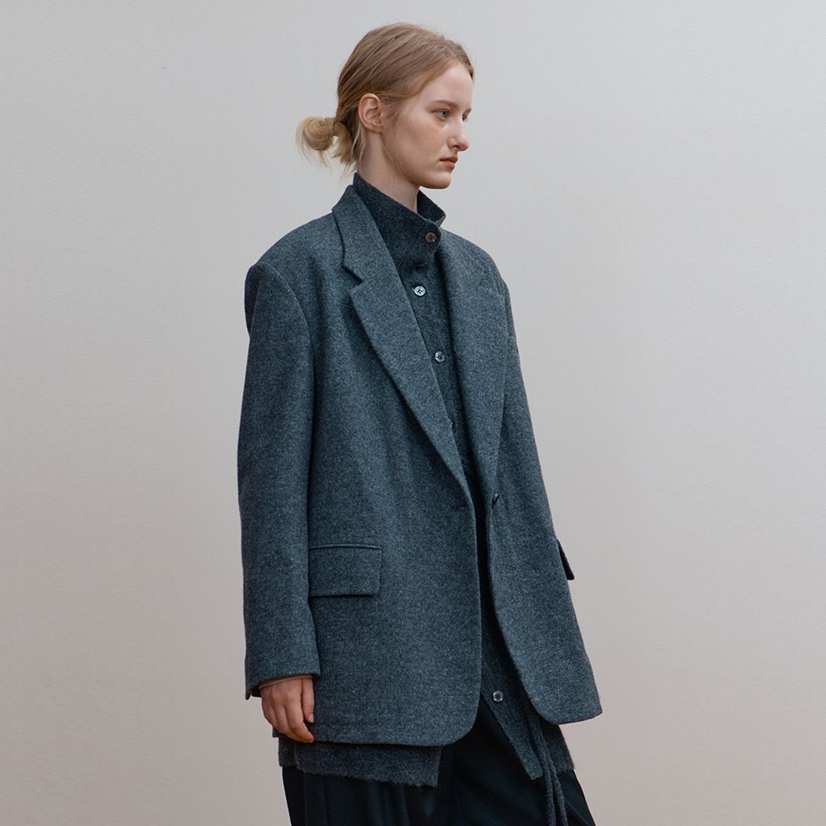퍼블리카엑스(PUBLICKA X) LANE JACKET GRAY