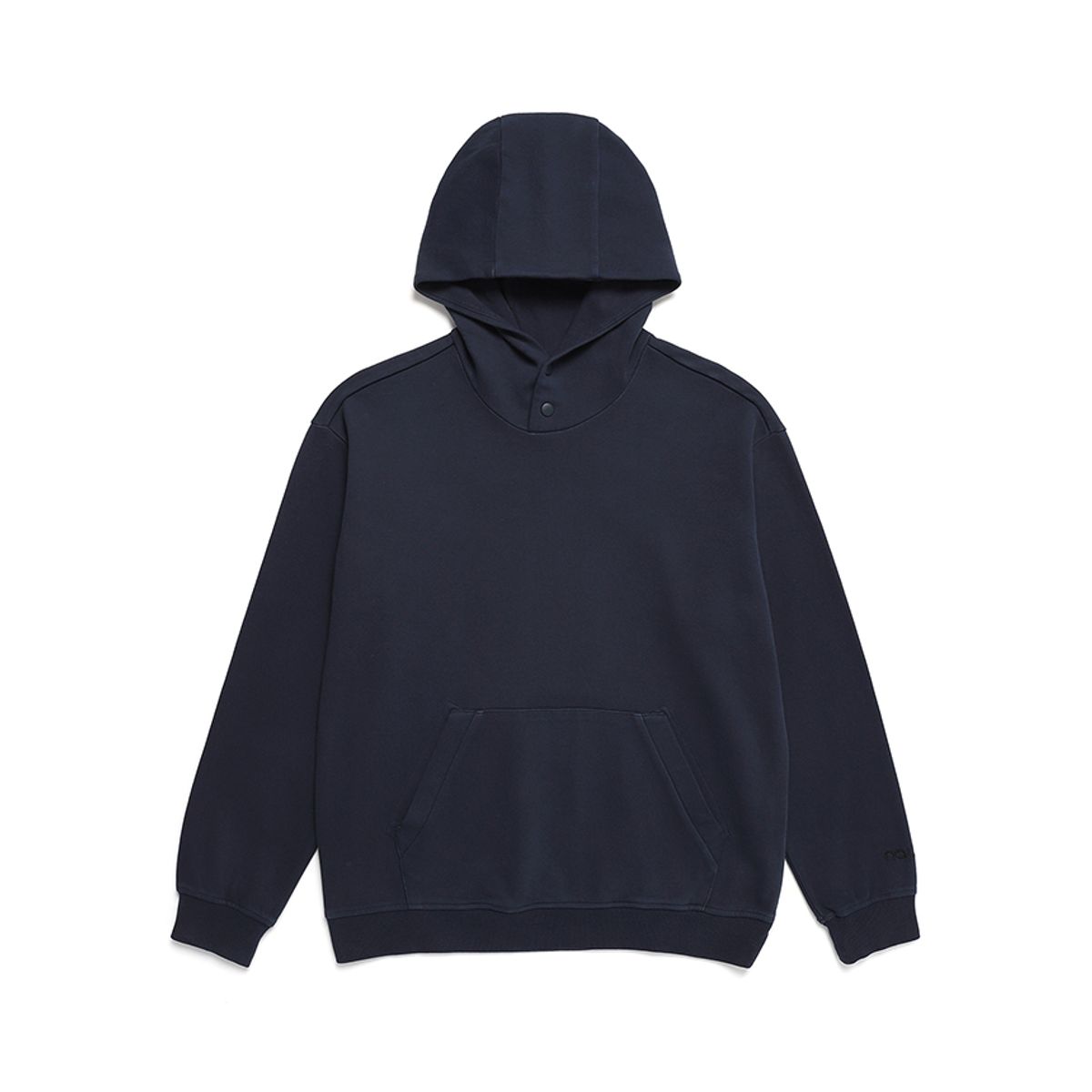 나우(nau) 가먼트다잉 피그먼트 후드티 Navy