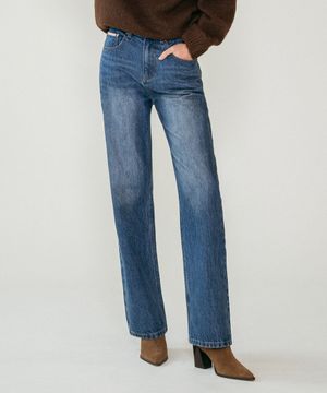 P3271 슬림 스트레이트 데님_Light blue