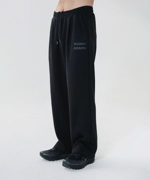 더블 니트 스프레드 스웨트 팬츠