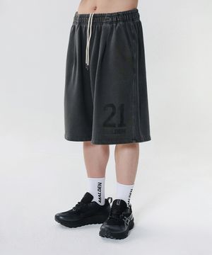 피그먼트 버뮤다 팬츠 7부