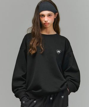 RR HEART MINI OVER FIT SWEATSHIRT (4color)