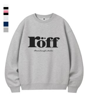 RÖFF TYPE PLAY BASIC OVER FIT SWEATSHIRT (5color)