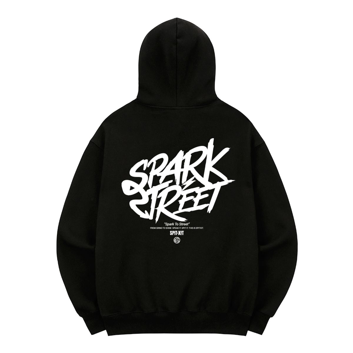 스핏싯(SPITXIT) SPARK TO STREETS 집업 블랙