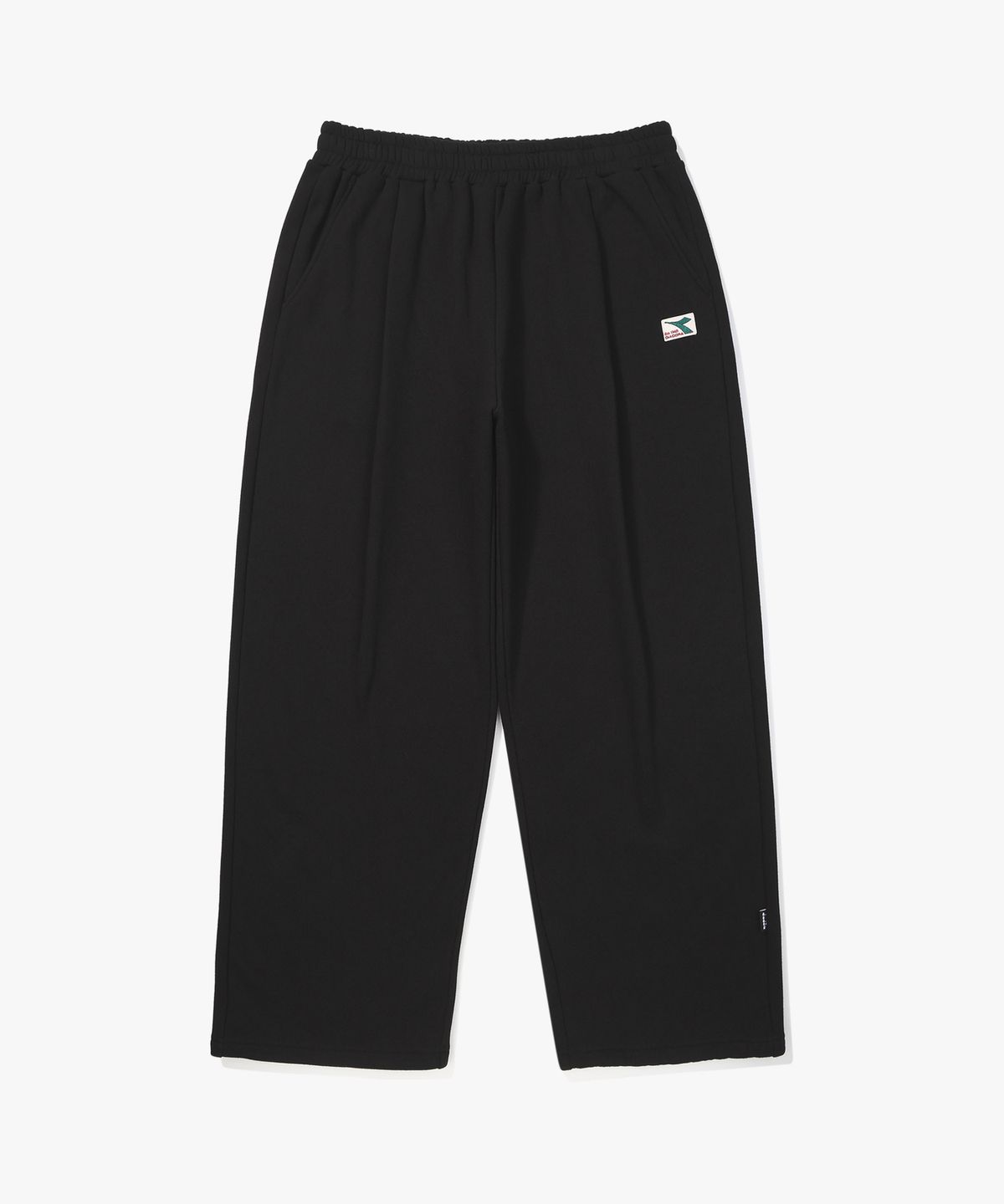 디아도라(diadora) 컴피 기모 스웻팬츠 BLACK