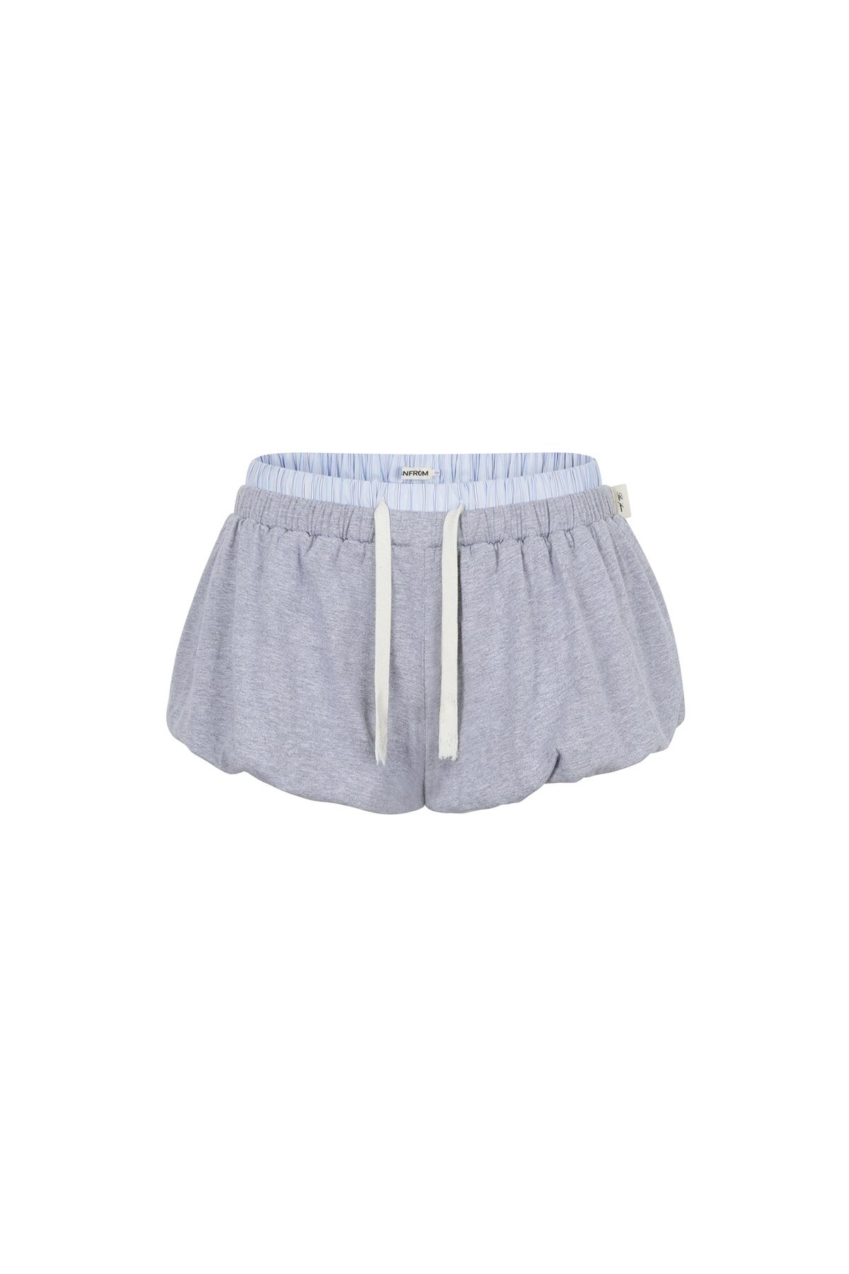 비엔프롬(BNFROM) BLOOMERS MICRO SHORTS [GRAY]