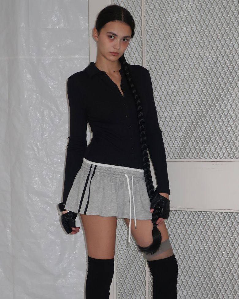 SPORTY PINTUK DRESS