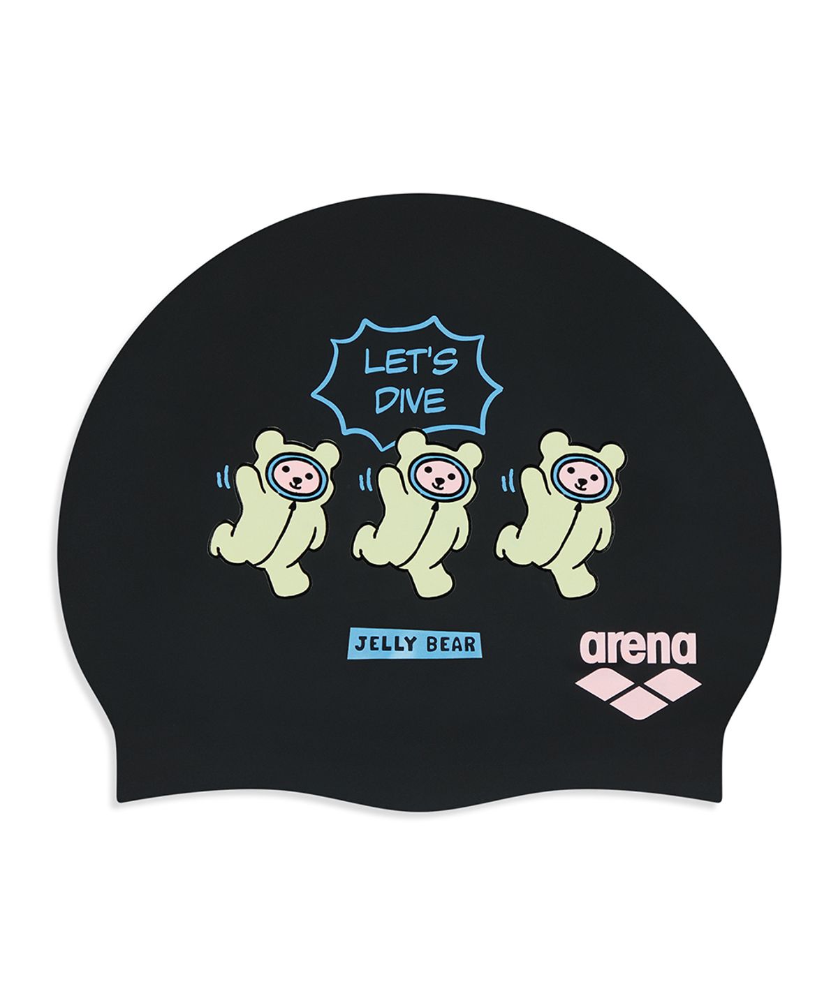 아레나(ARENA) 젤리베어 다이브 실리콘수모 A5AC1AC86BLK