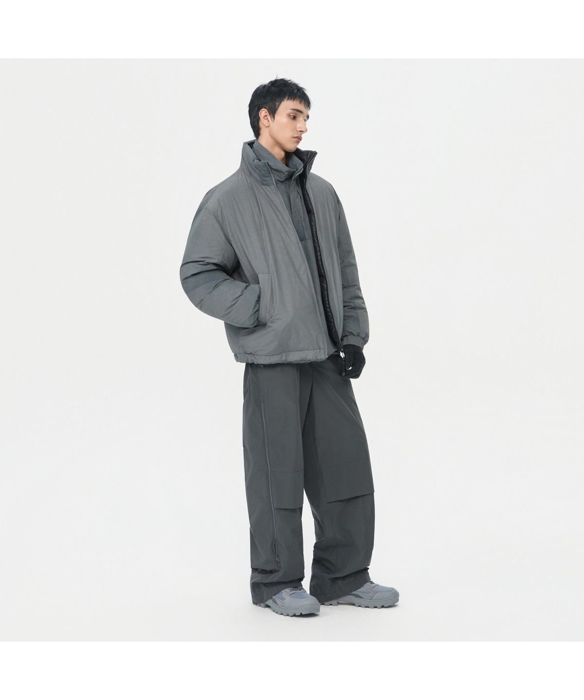 커스텀멜로우(CUSTOMELLOW) Reversible Down Jacket CWUAW25811GYD