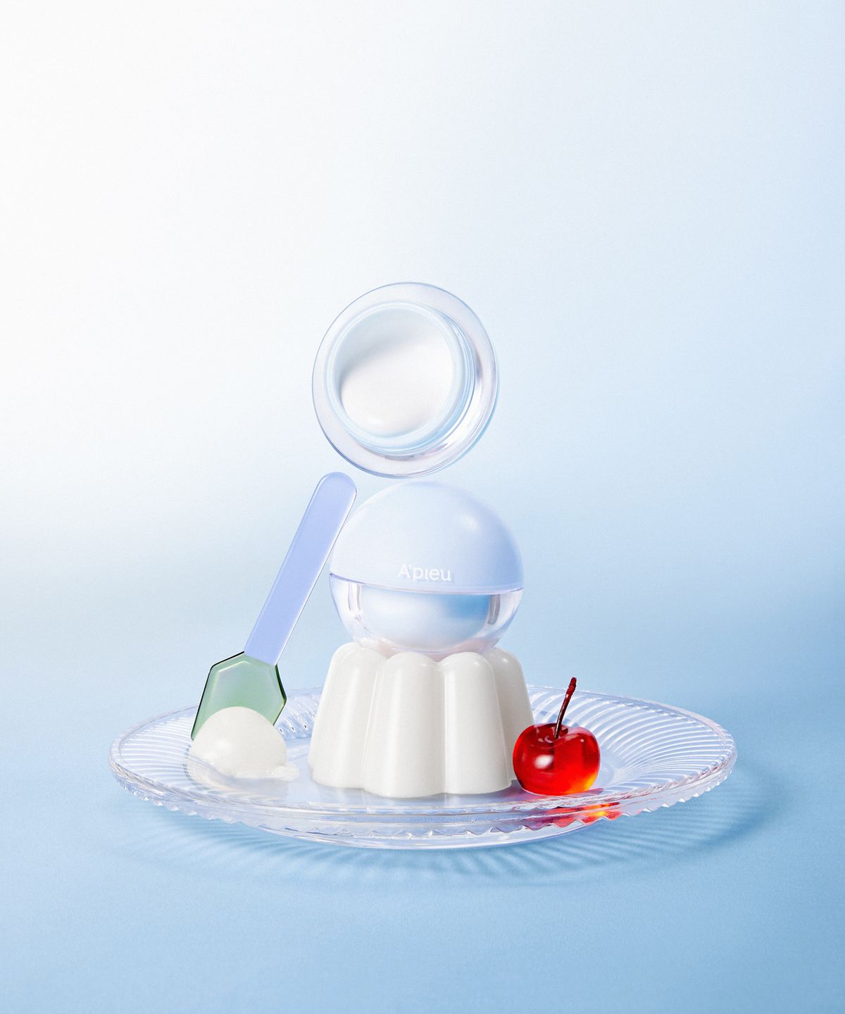 어퓨(APIEU) 워터락 푸딩 탱글결 톤업 크림 20ml