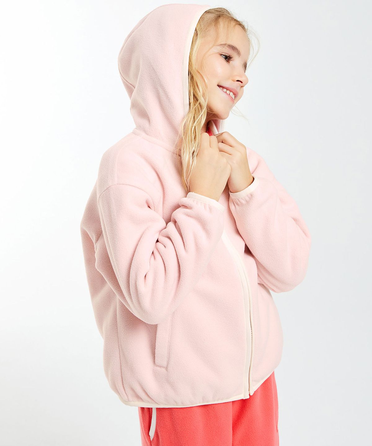 젝시믹스 키즈(XEXYMIX KIDS) 소프트 플리스 키즈 후드 집업 XUK4JL1301