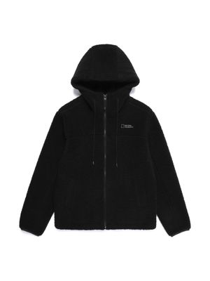 [ 나나 착용 ] N254UFJ950 코토니 후디 플리스 자켓 BLACK