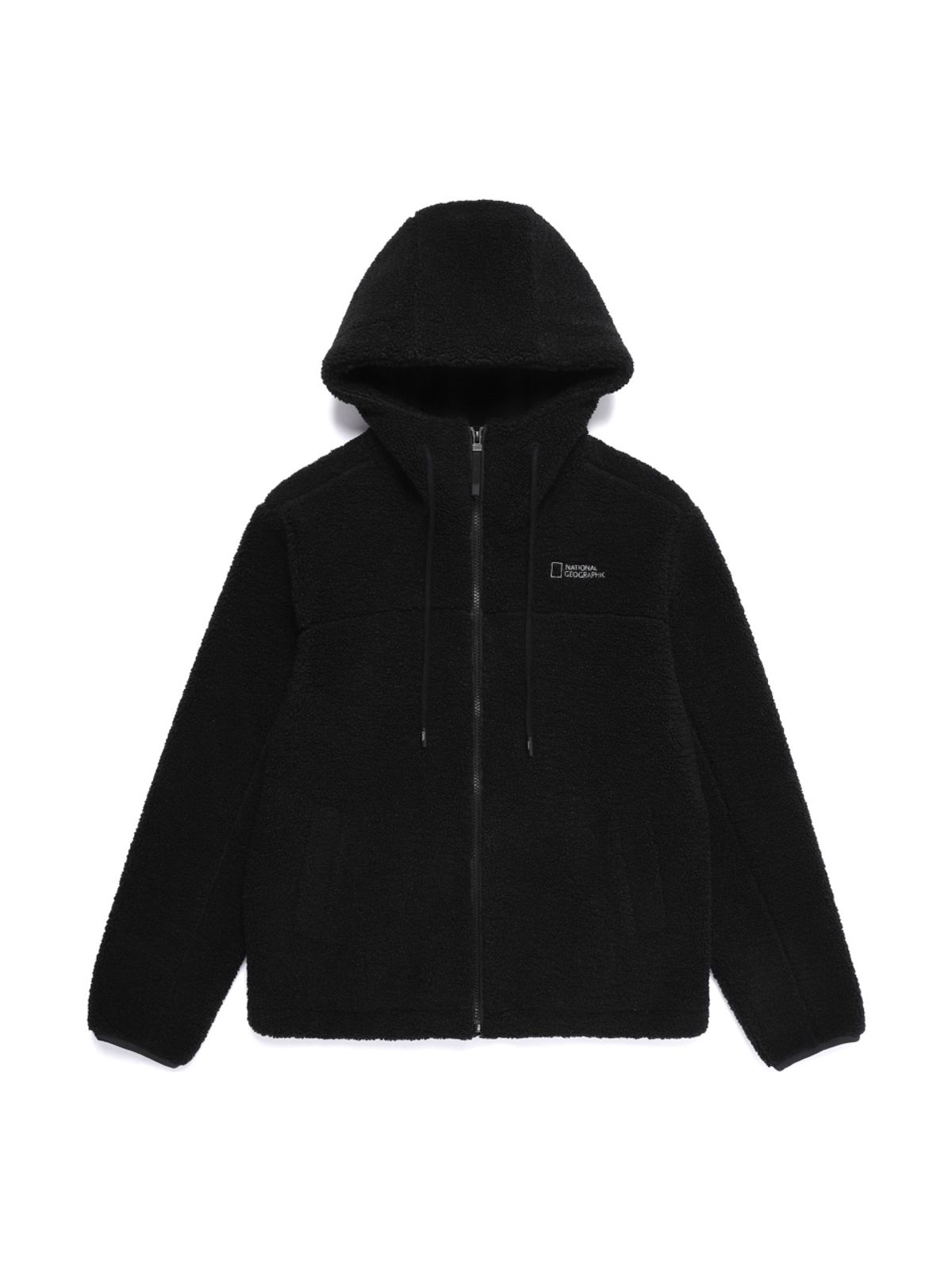 내셔널지오그래픽(NATIONALGEOGRAPHIC) N254UFJ950 코토니 후디 플리스 자켓 BLACK