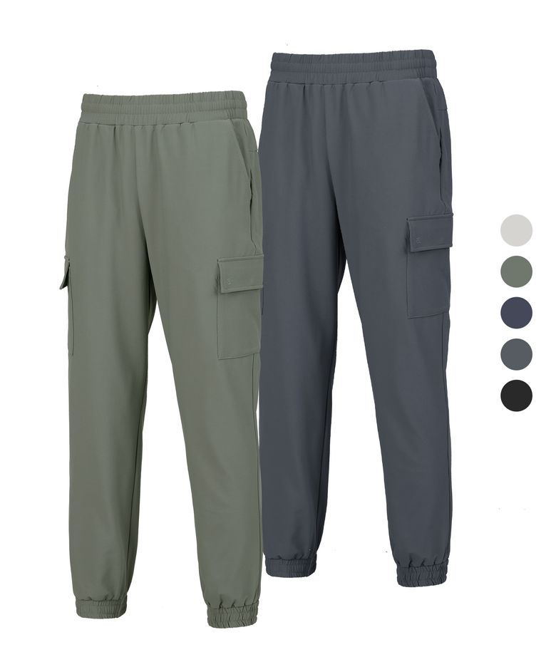 데일리카고 남성 스트레치 기모 카고조거 팬츠 5 Colors