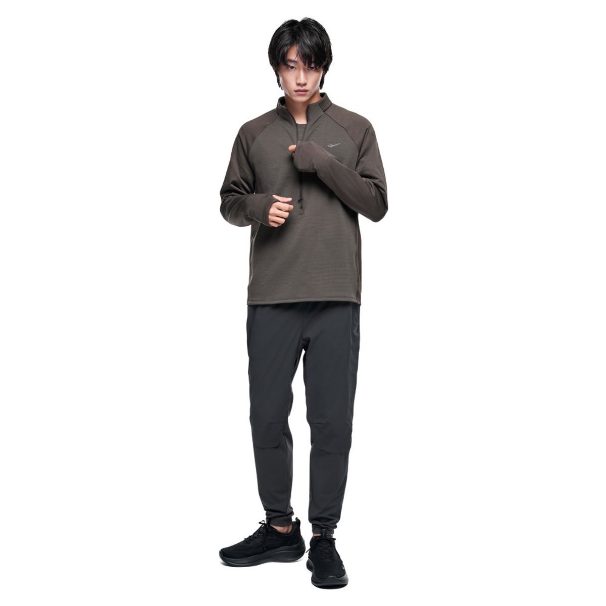 프로-스펙스(PRO-SPECS) 러닝 남성 우븐 기모 팬츠