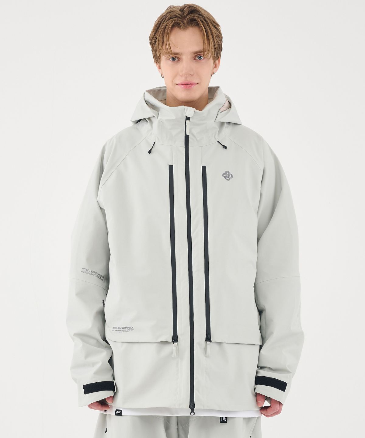 돌아우터웨어(DOLL OUTERWEAR) 2526 3L 브릭 자켓 COOL GRAY 남녀공용