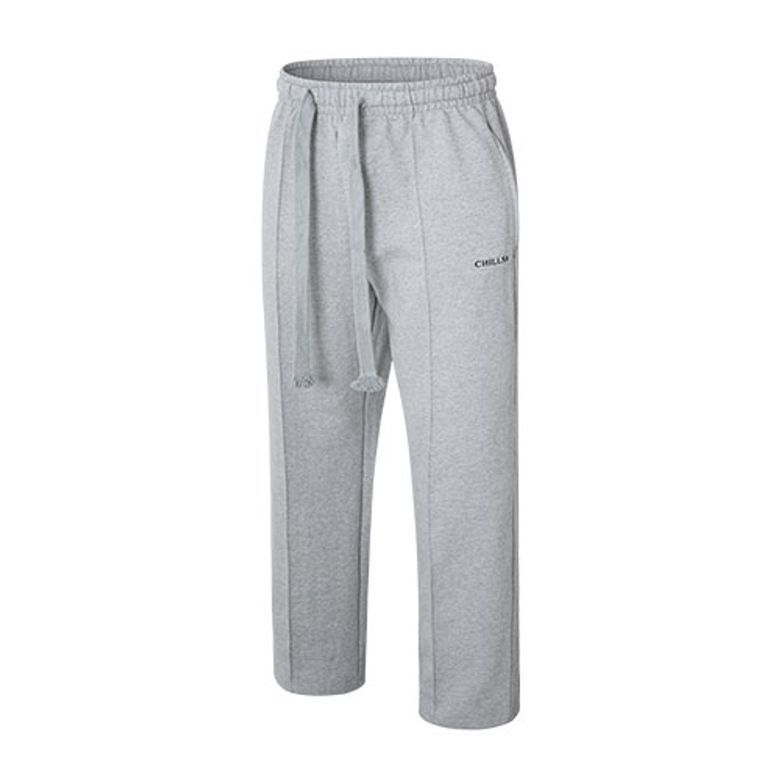 4-Season Pin Tuck Training Pants_Melange Gray