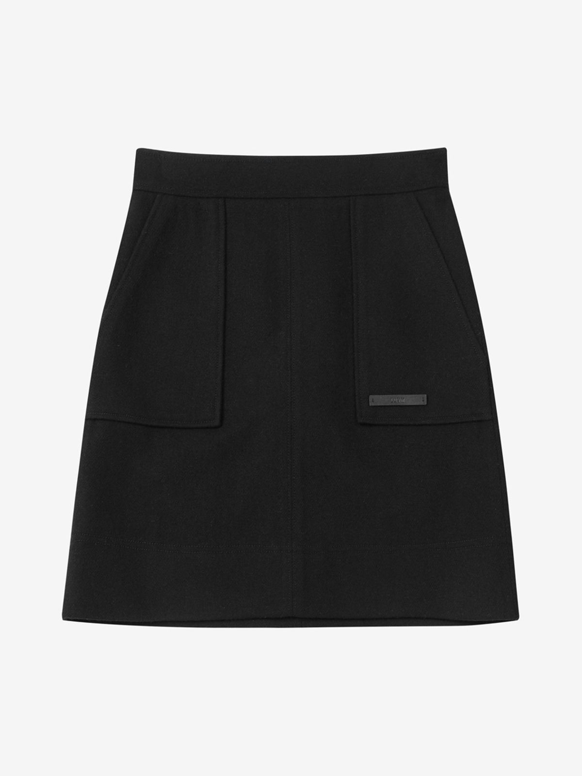 엘유브이엠(LUVM) CLASSIC WOOL SKIRT_BLACK