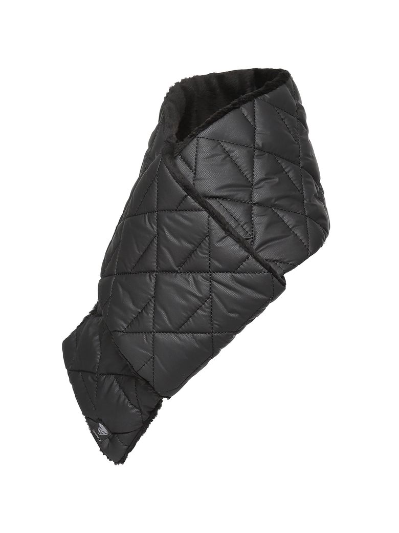 베이직 퀼팅 목도리_Black YUW25Z07Z1