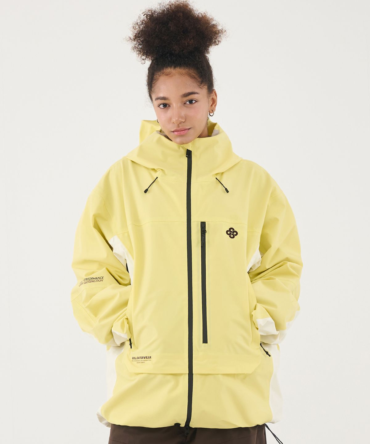 돌아우터웨어(DOLL OUTERWEAR) 2526 3L 시마 자켓 LEMON 남녀공용
