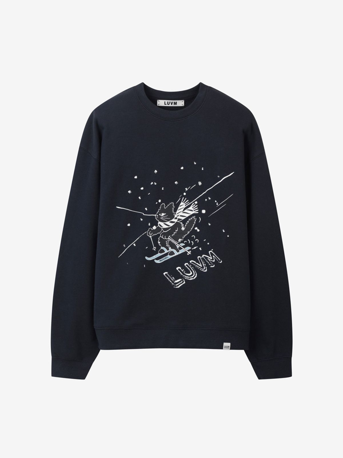 엘유브이엠(LUVM) WINTER MITCHI SWEATSHIRTS_NAVY