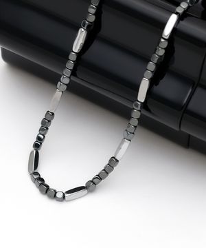 헤마타이트 스톤 체인 BM255N1087 남자 목걸이
