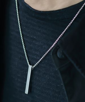 메탈 바 BM251N1074 남자 목걸이