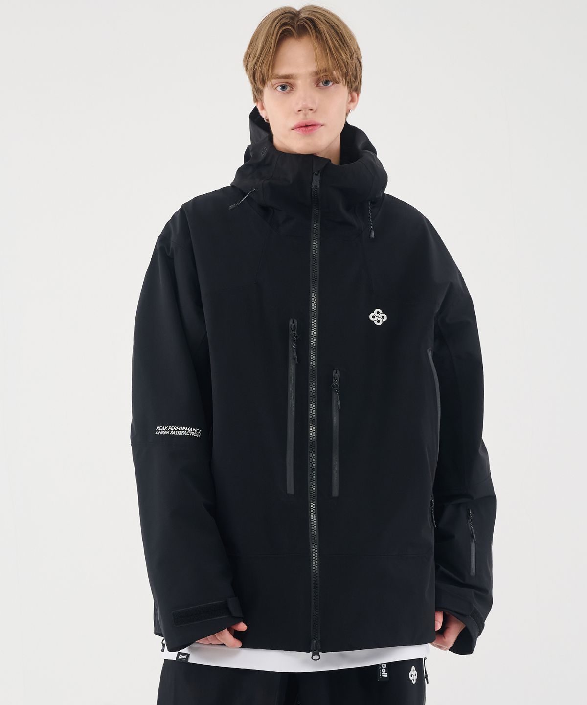돌아우터웨어(DOLL OUTERWEAR) 2526 3L 이보크 자켓 BLACK 남녀공용