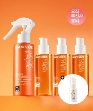 퍼펙트 세럼 80ml 3입+엉킴제로 노워시 트리트먼트 150ml