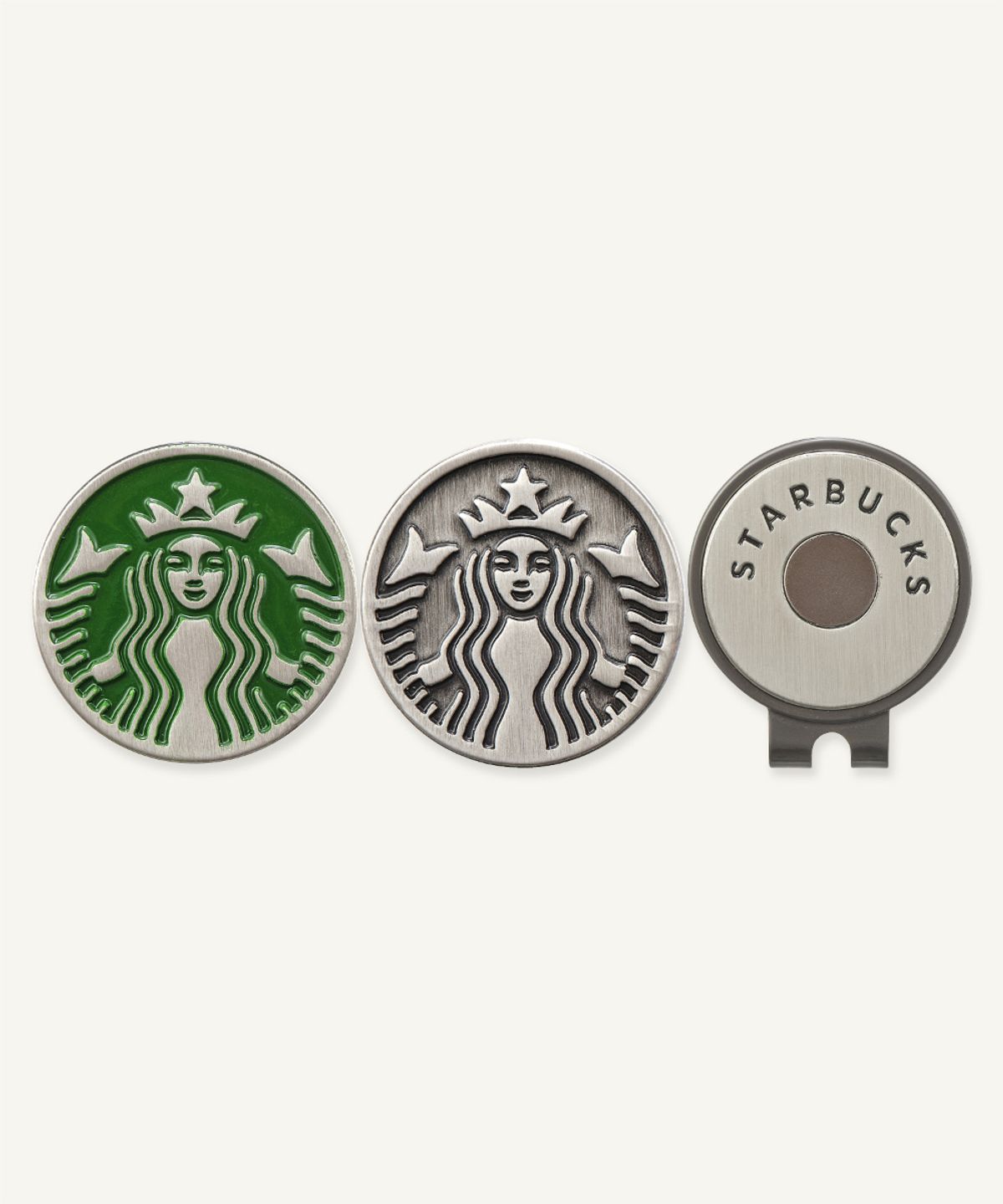 스타벅스(STARBUCKS) 버디 실버 그린 볼마커 세트