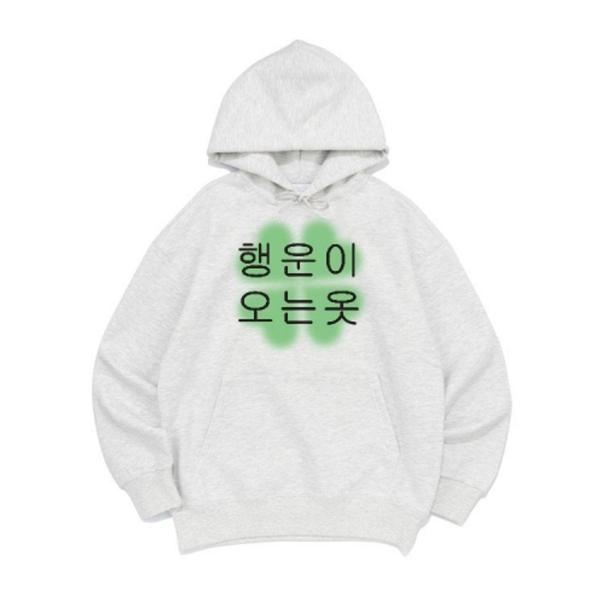 8톤트럭케이스(8TONTRUCK) [후드티 행운오는옷]남여공용 오버핏