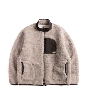 W24 FLEECE JACKET (oatmeal)