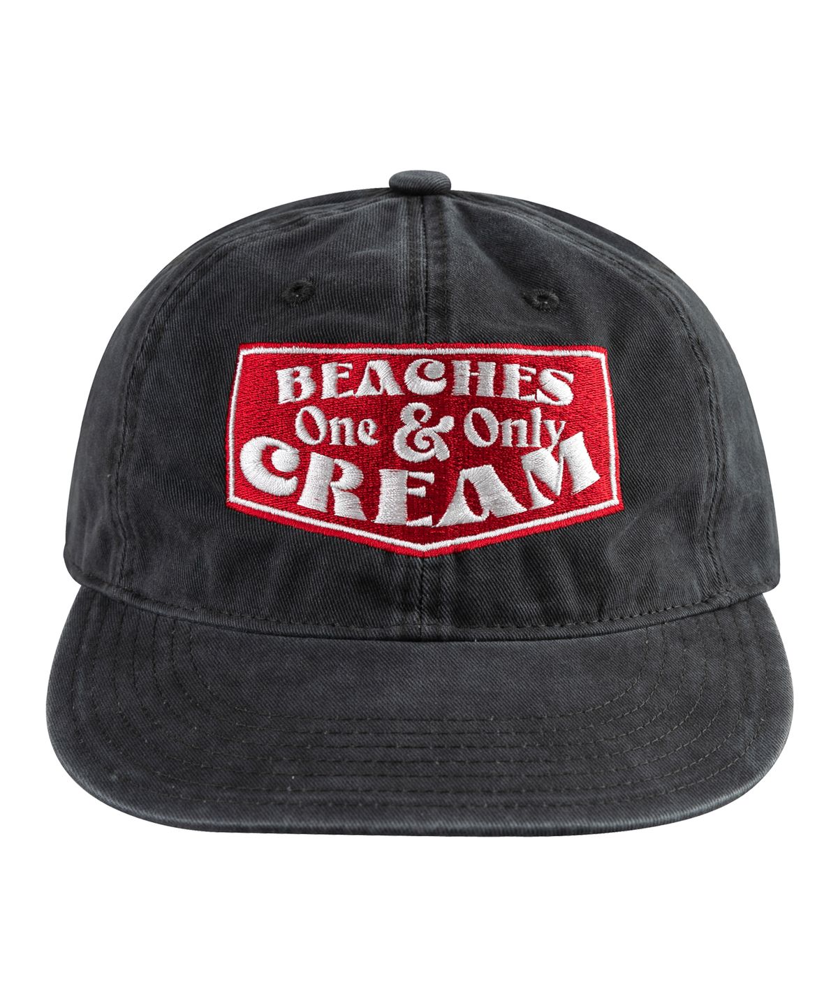 비치스앤크림(BEACHESANDCREAM) One Only Plat-Ball cap-Charcoal