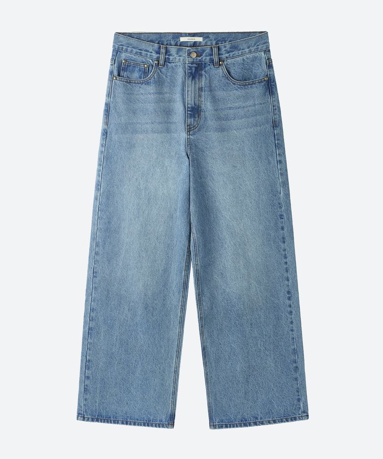 UNISEX, Loose-Fit Denim Pants / Light indigo