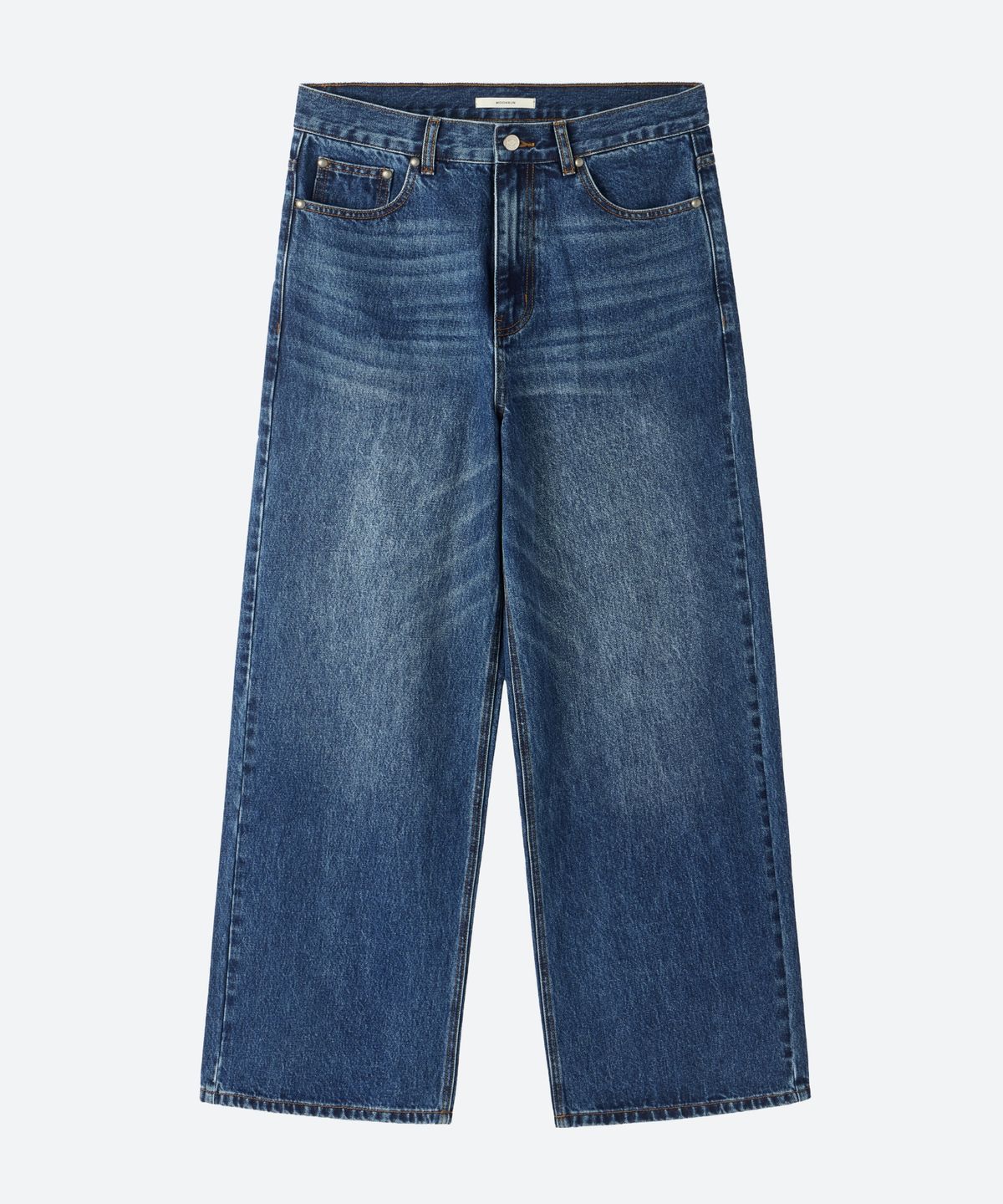 문선 아카이브(MOONSUN ARCHIVE) MJ UNISEX, Loose-Fit Denim Pants / Dark indigo