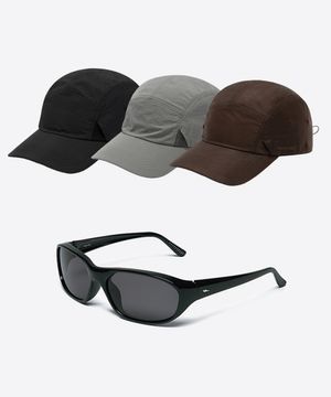 [SET] DEV:3 SUNGLASS CUT BALLCAP & SUNGLASS (3 COLOR)