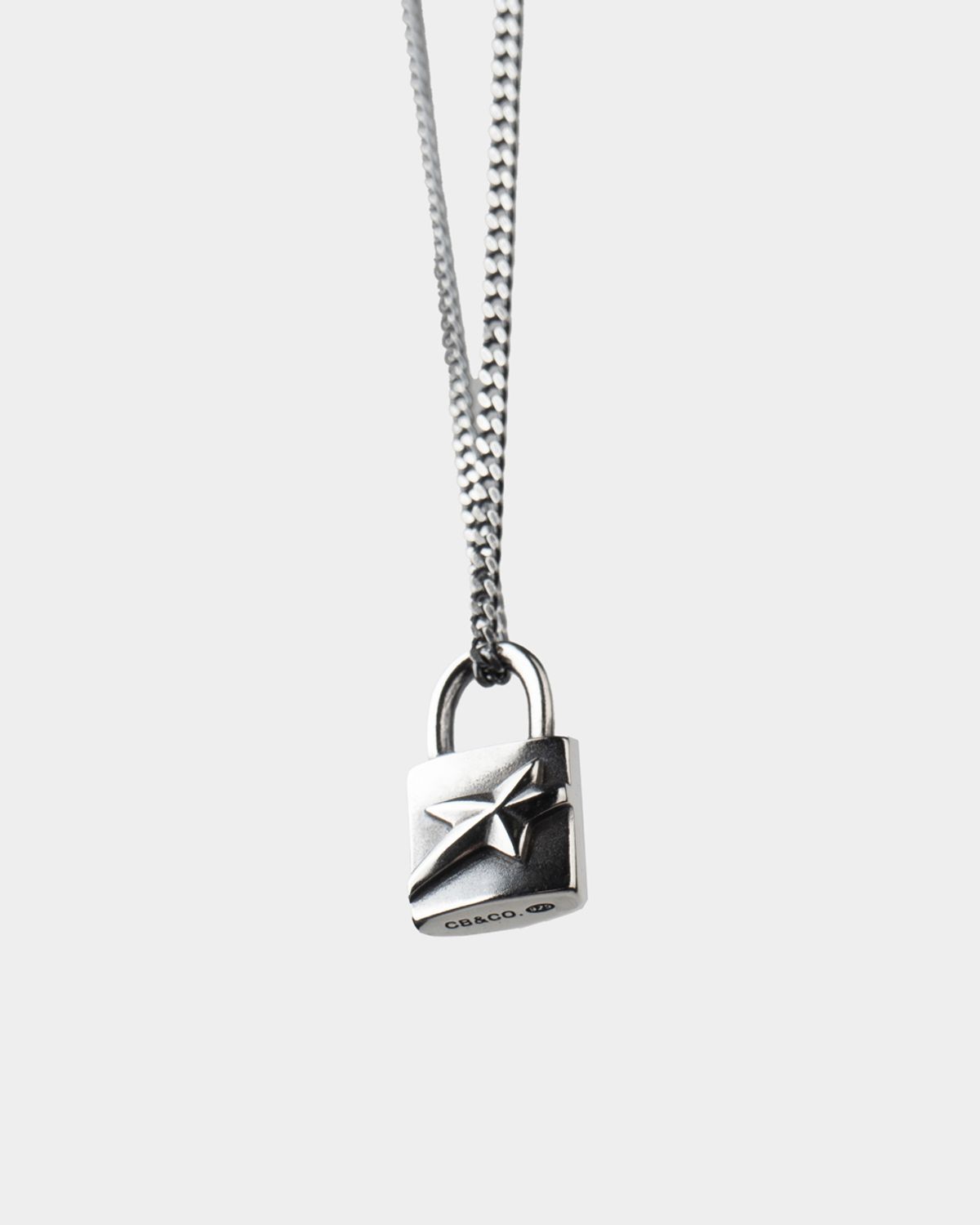 코어브라스(CORE BRASS) STAR LOCK PENDANT NECKLACE