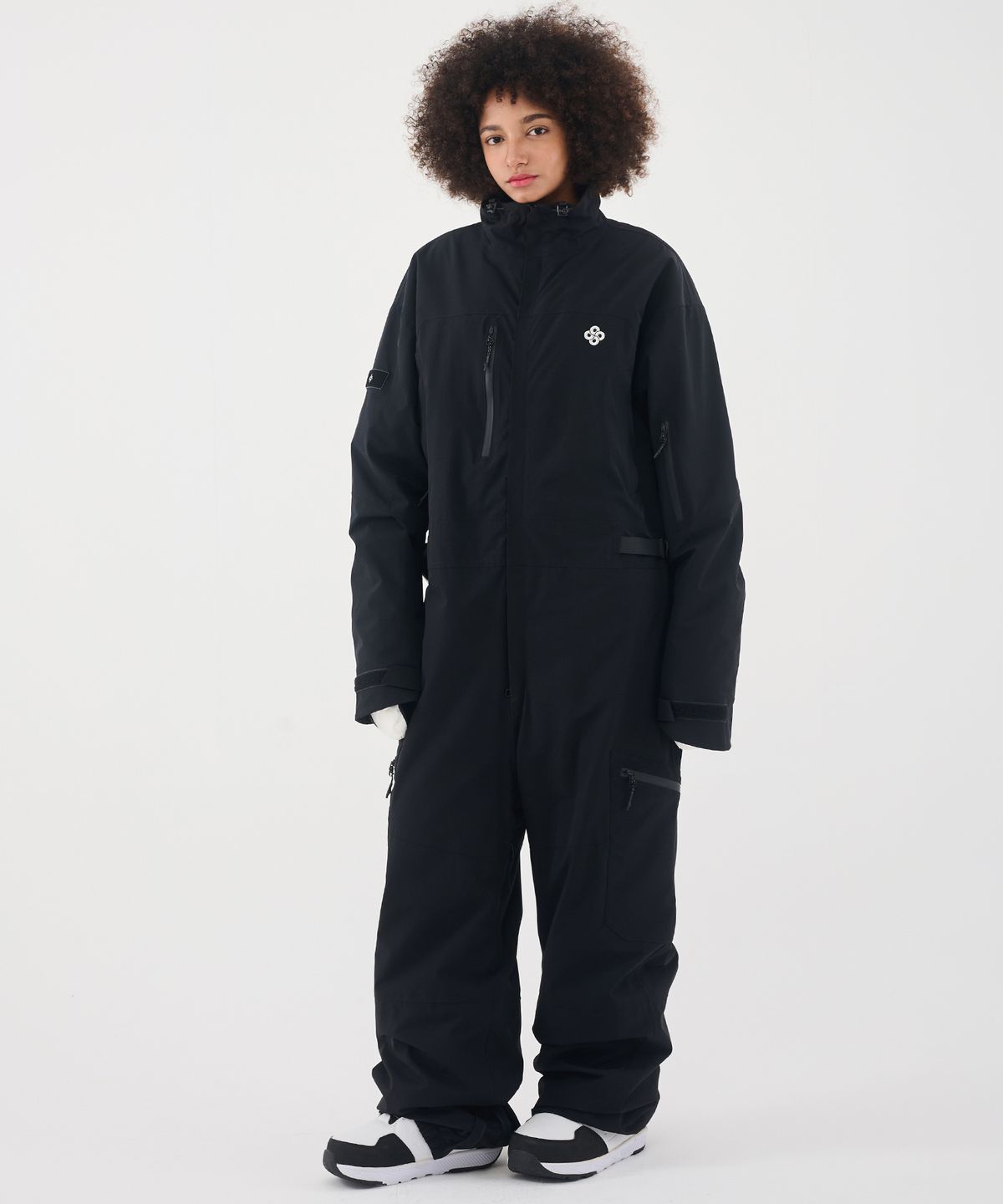 돌아우터웨어(DOLL OUTERWEAR) 2526 파로 점프슈트 BLACK 남녀공용