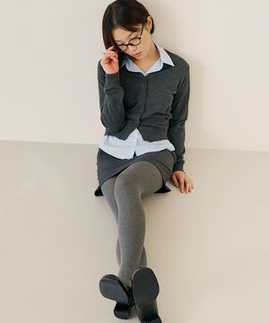 넉넉 포그 니트 스타킹_4colors