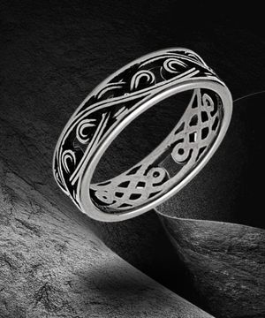 오픈 아르데코 BM257R1048 남자 반지